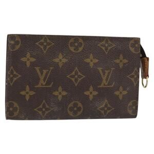 LOUIS VUITTON Monogram Bucket PM Accessory Pouch LV Auth 157948